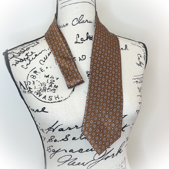 😎Very Dapper Pronto Uomo Couture Mens Silk Tie😎 - Picture 9 of 12